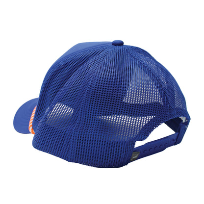 Local Girl Collegiate Foam Trucker Hat - Core Blue/Orange