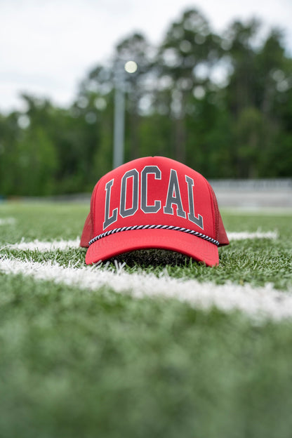 Local Girl Local Foam Trucker Hat - Garnet/Black