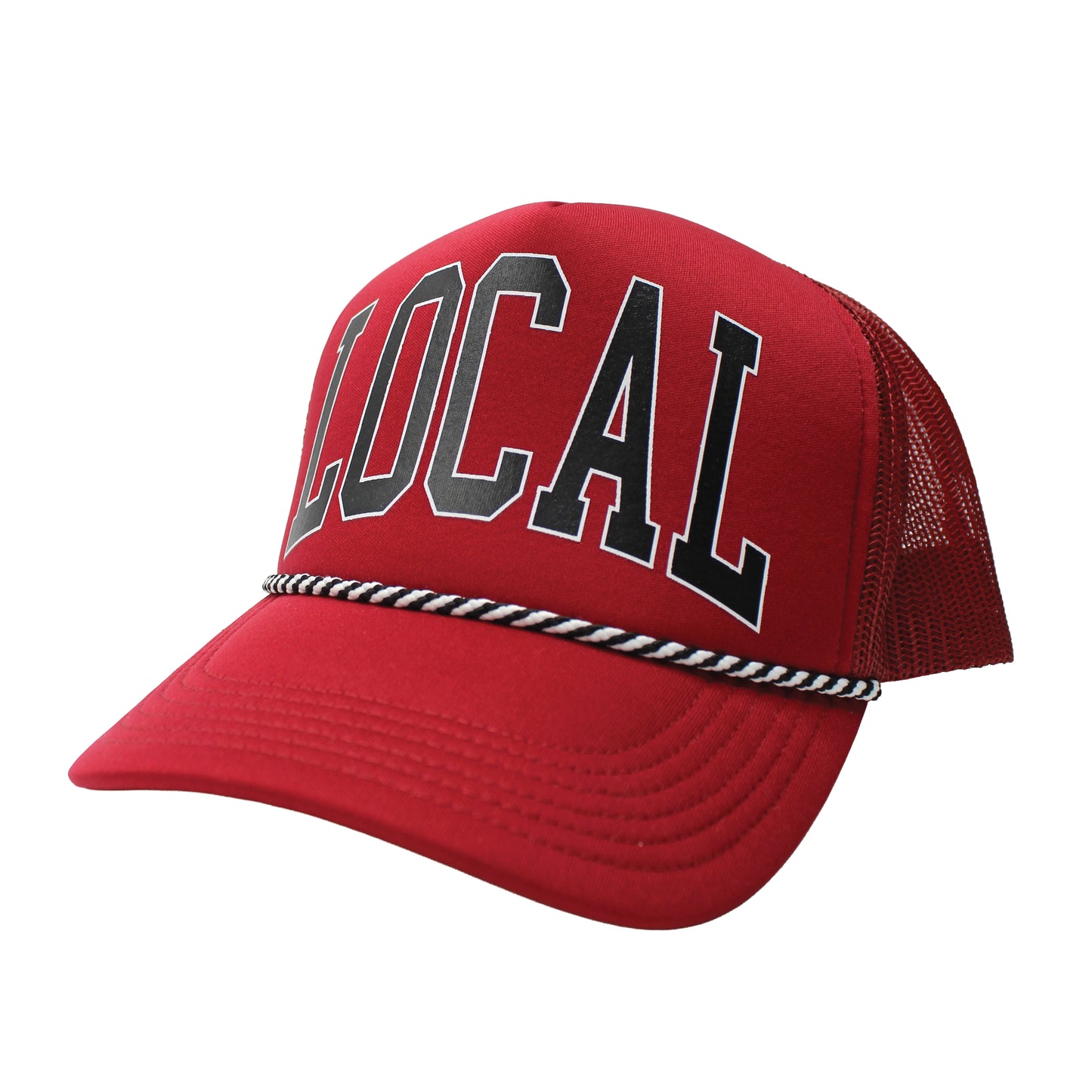 Local Girl Local Foam Trucker Hat - Garnet/Black