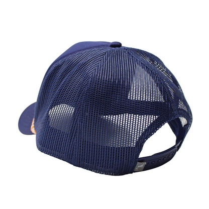 Local Girl Collegiate Foam Trucker Hat - Navy/Orange
