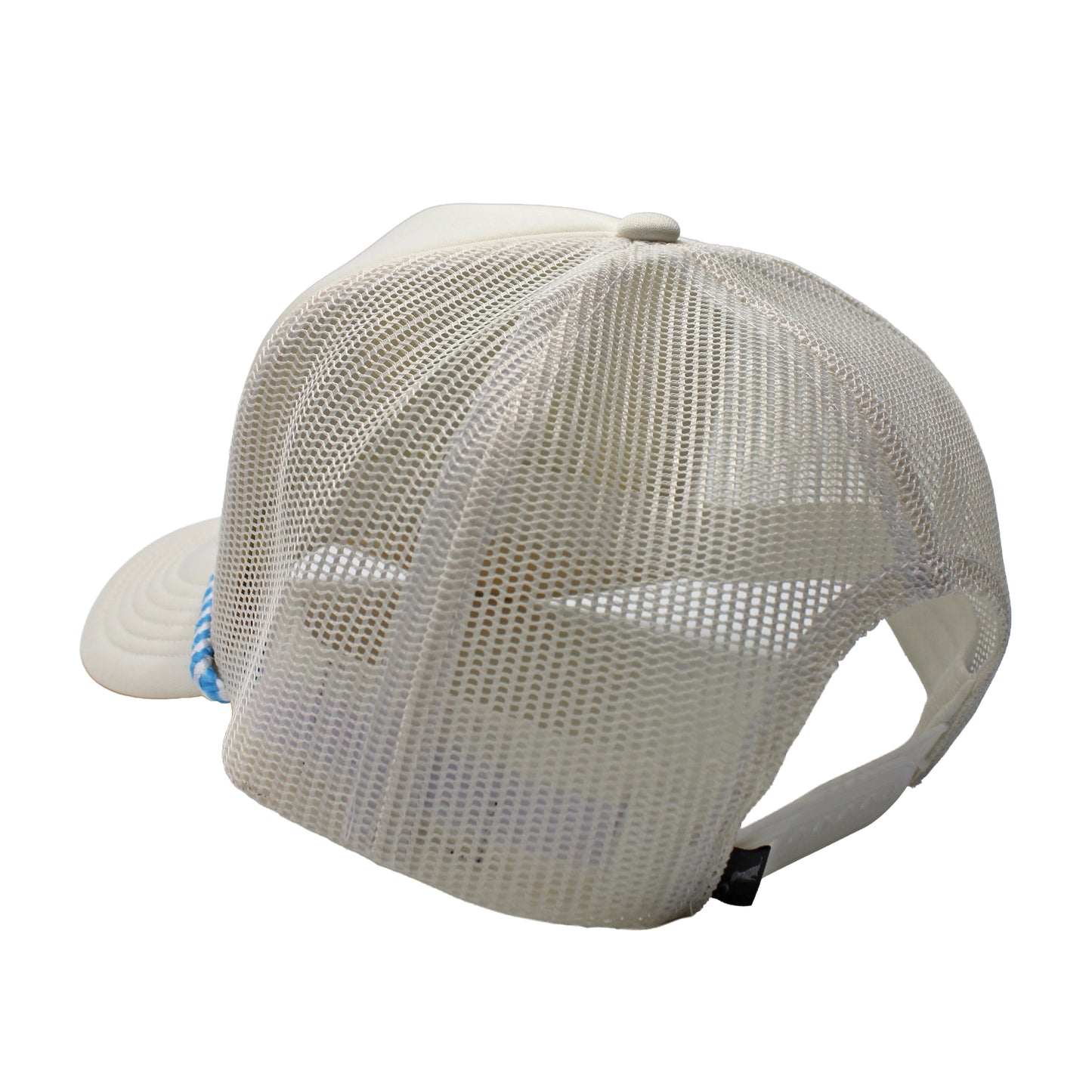 Local Girl Collegiate Foam Trucker Hat - White/Carolina Blue