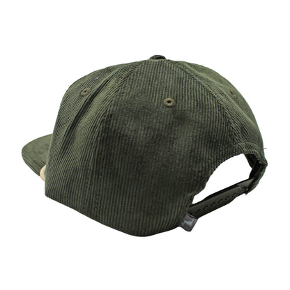 Local Girl Corduroy Hat - Olive