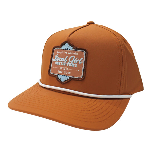 Local Girl Jewels Rope Hat - Toffee