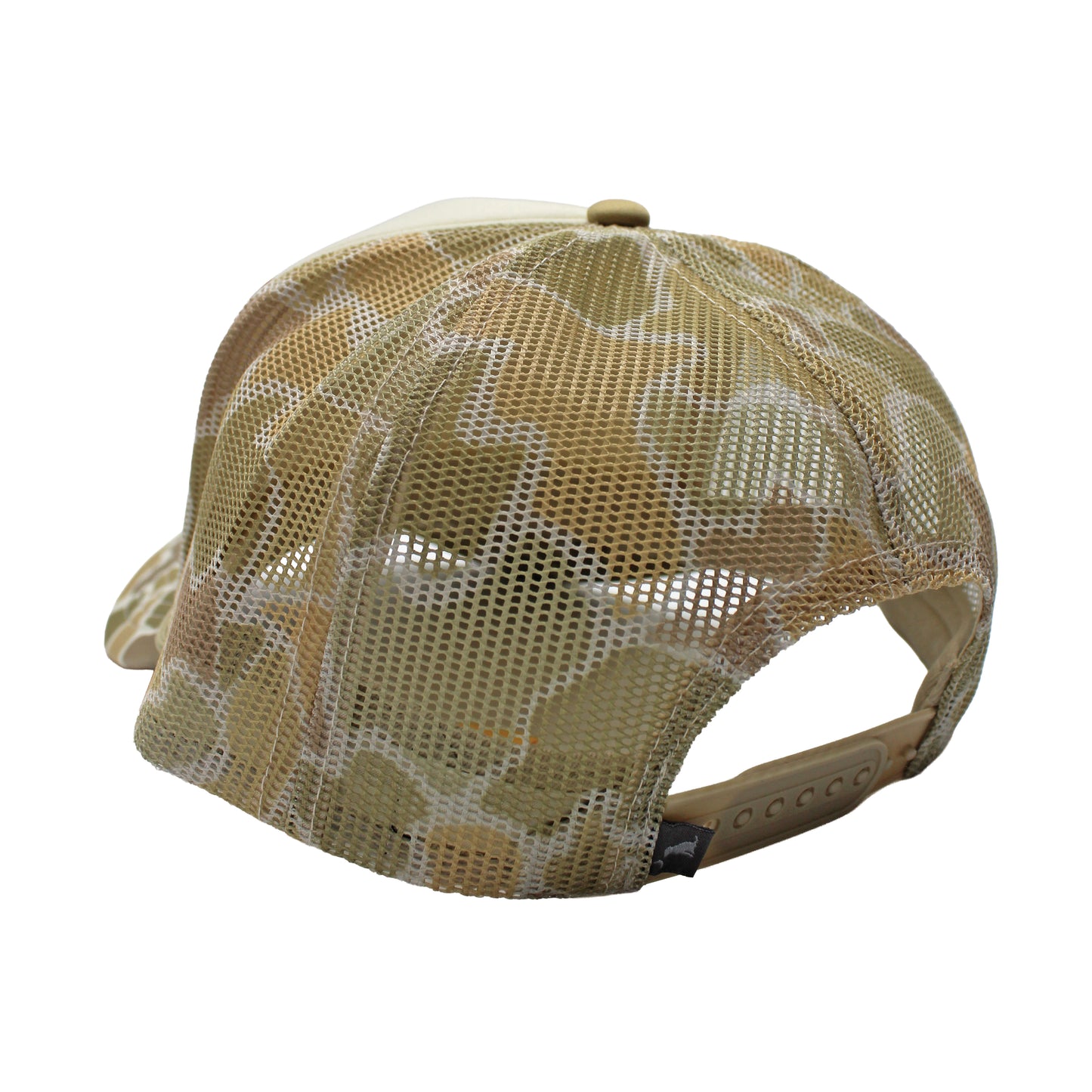 Local Girl Local Camo Desert Foam Trucker Hat - Forest Camo Desert