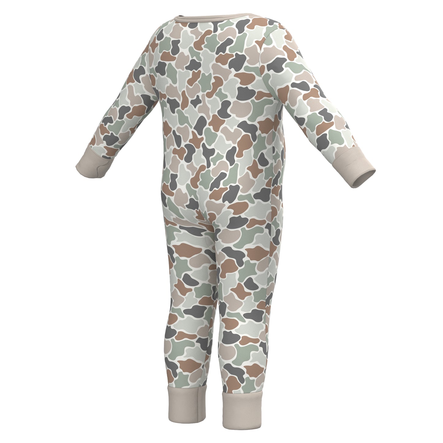 Baby Bodysuit - Forest Camo Flora