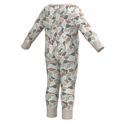 Baby Bodysuit - Forest Camo Flora