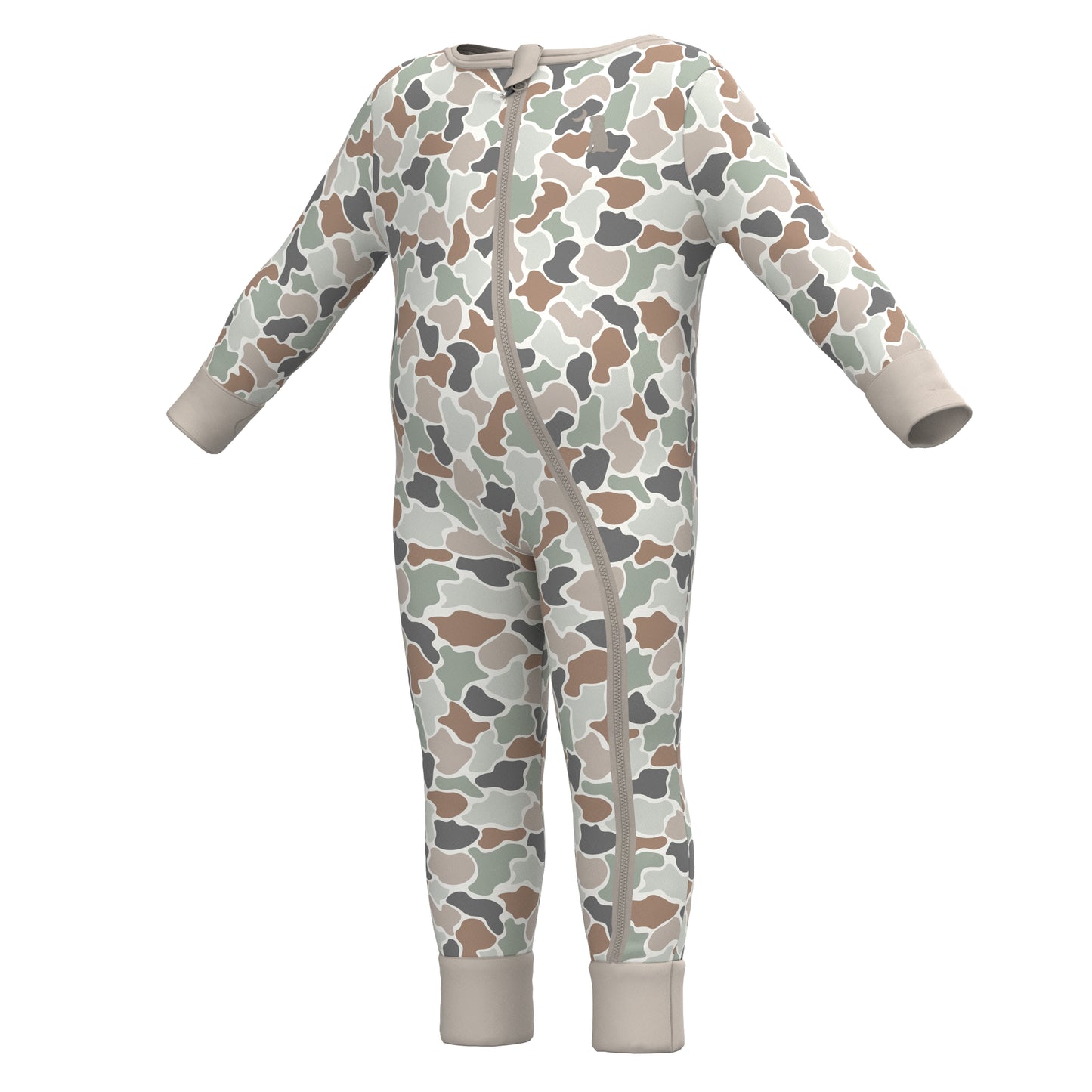 Baby Bodysuit - Forest Camo Flora