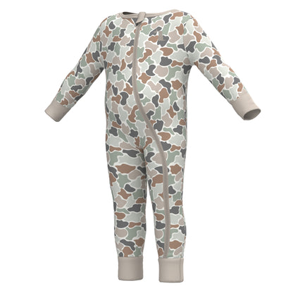 Baby Bodysuit - Forest Camo Flora