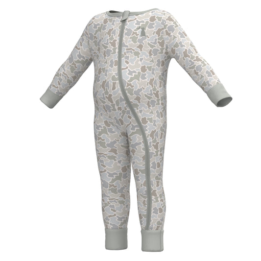 Baby Bodysuit - Forest Camo Saltwater