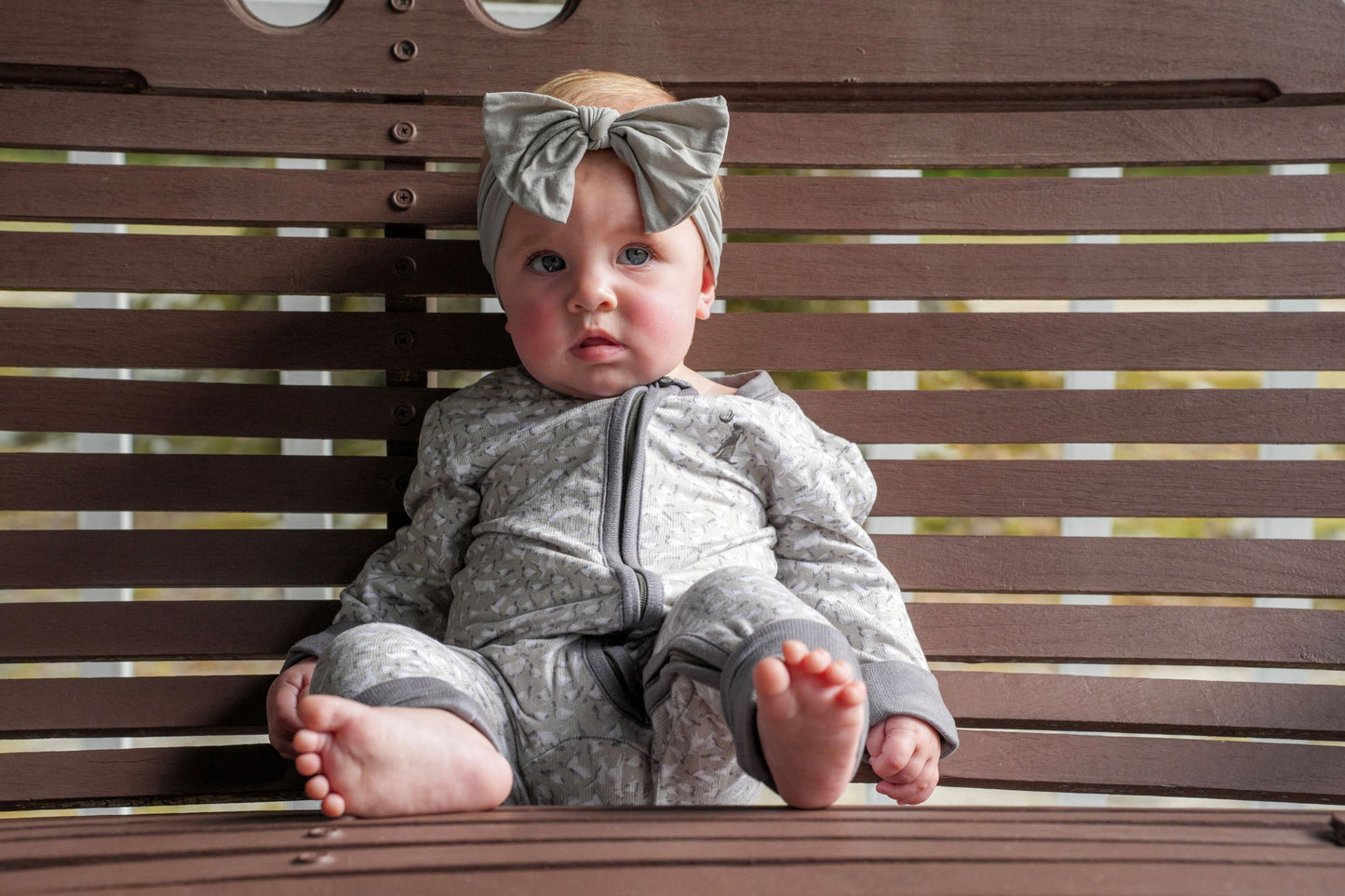 Baby Bodysuit - Forest Camo Flora