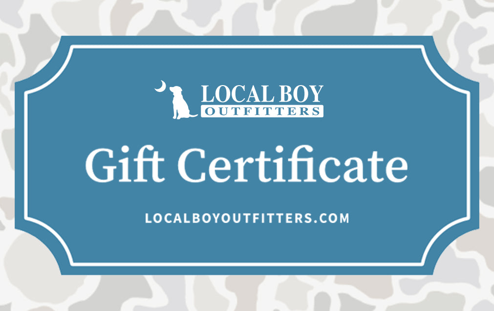 Local Boy Gift Card