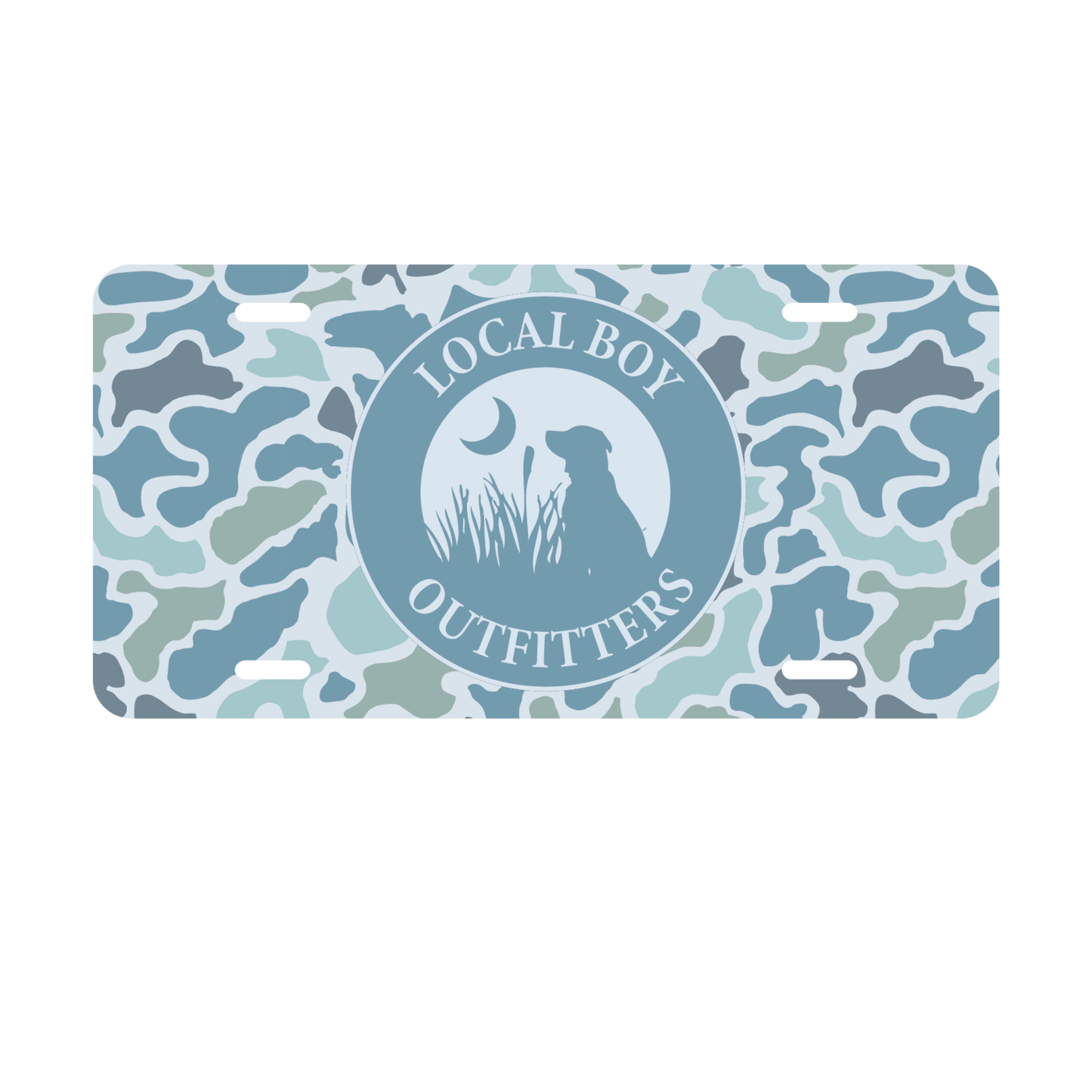License Plate - Localflage Coast