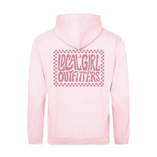LG Youth Checkered Charm Brushwood Hoodie