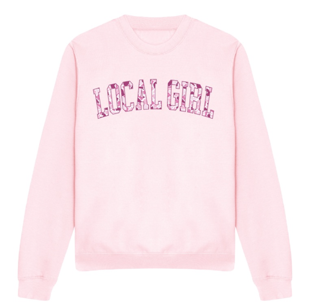 LG LCF Pink Arch Crew