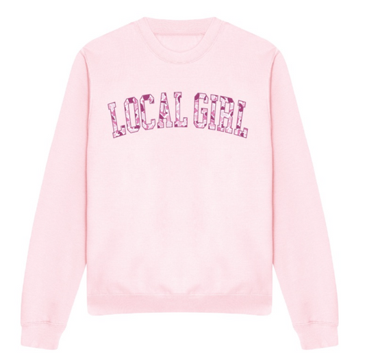 LG LCF Pink Arch Crew