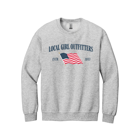 LG Stars & Stripes Crewneck