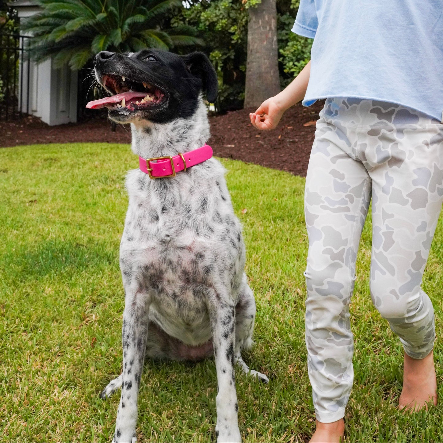 Local Girl Youth Leggings - Forest Camo Saltwater