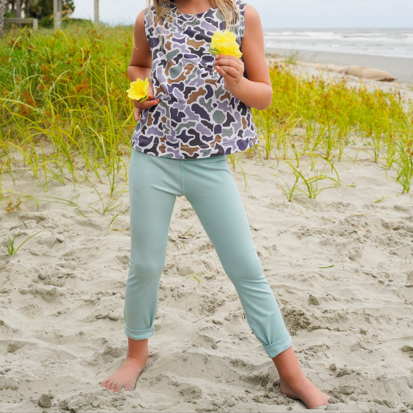 Local Girl Youth Leggings - Jade