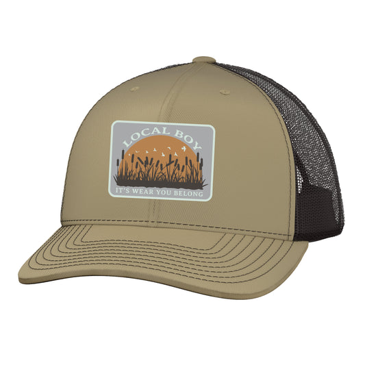 Marsh Worn Patch Hat - Khaki
