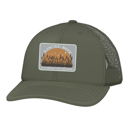 Marsh Worn Patch Hat - Loden
