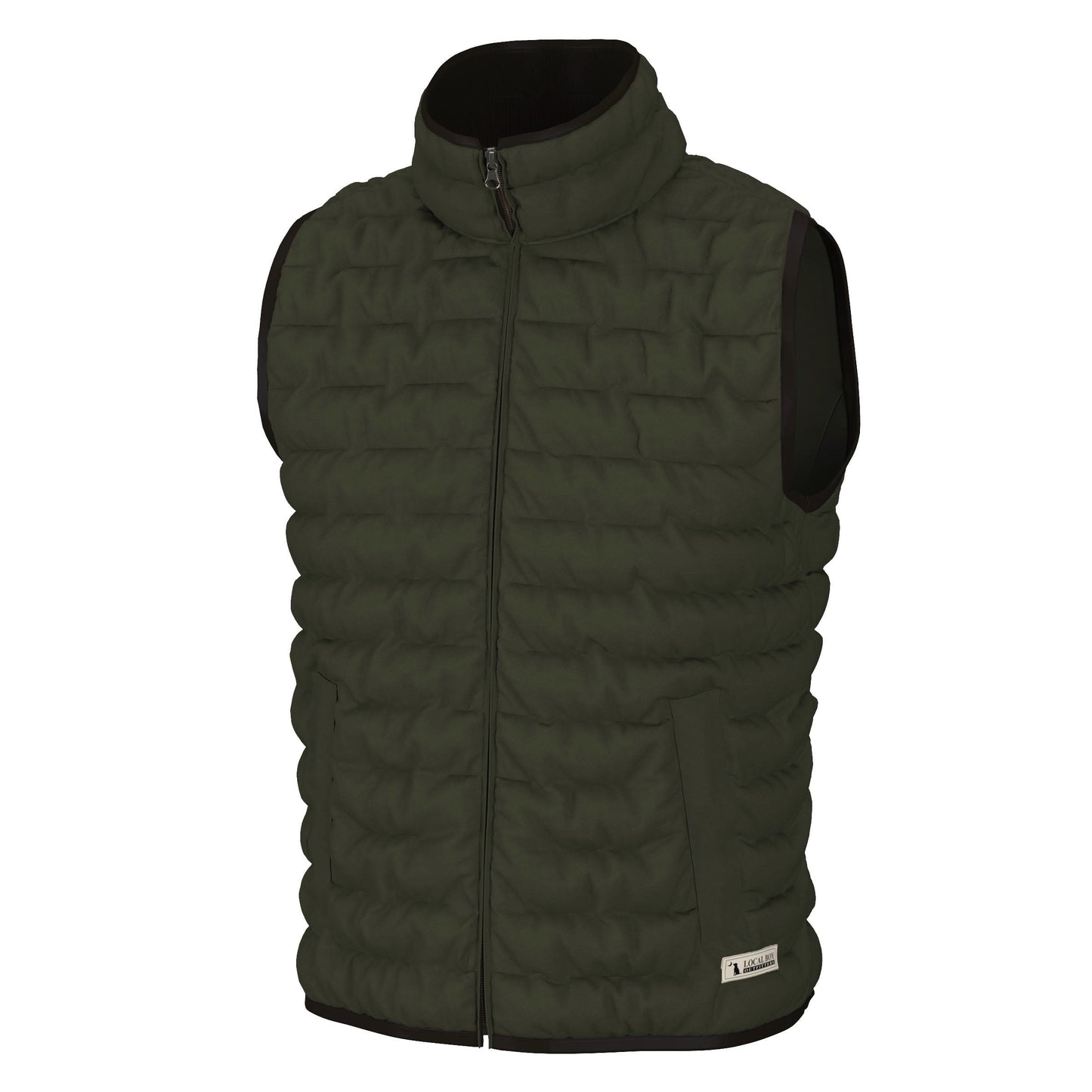 Cypress Vest - Olive Brown