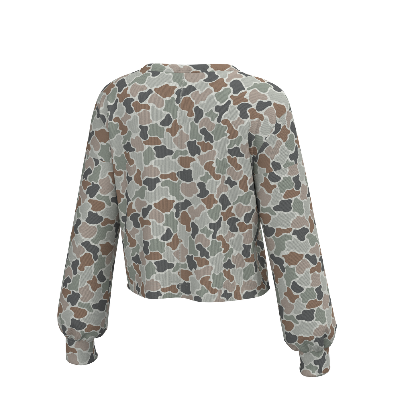 Local Girl Revive Crewneck - Forest Camo Flora