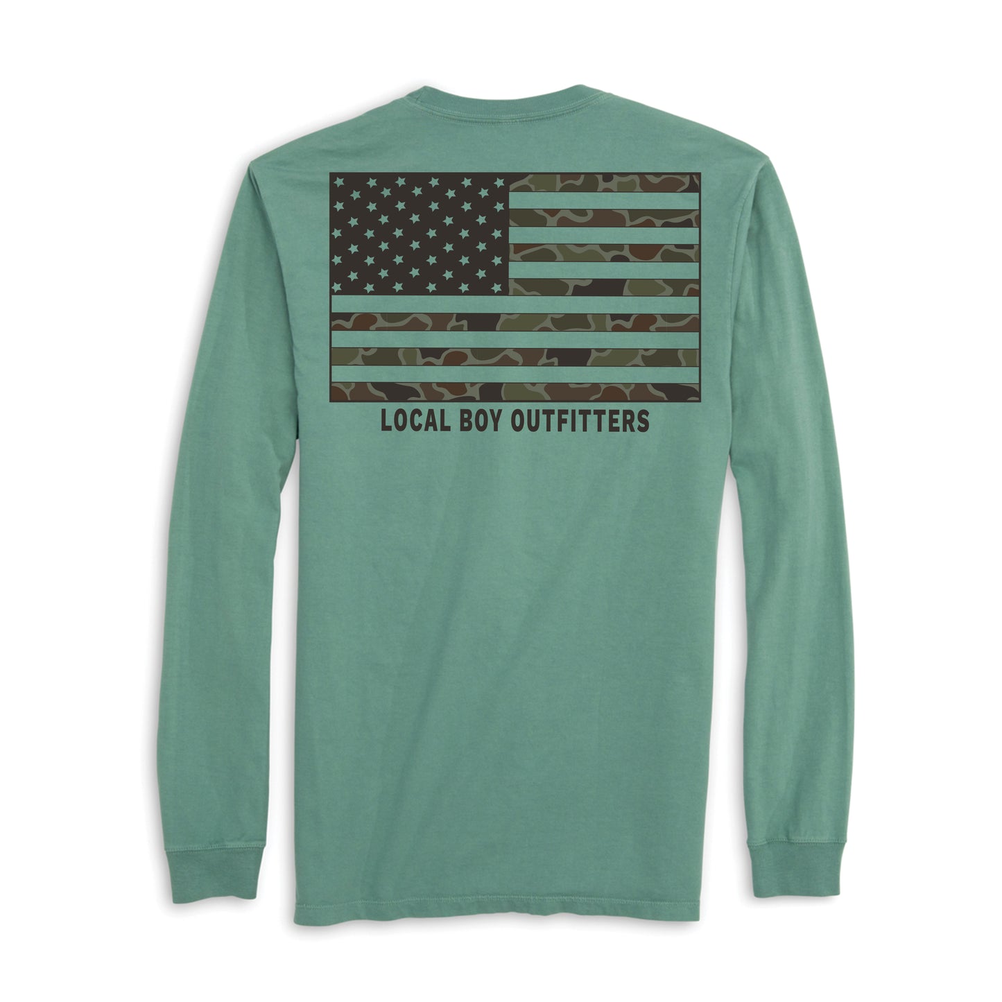 L/S OD Flag T-Shirt