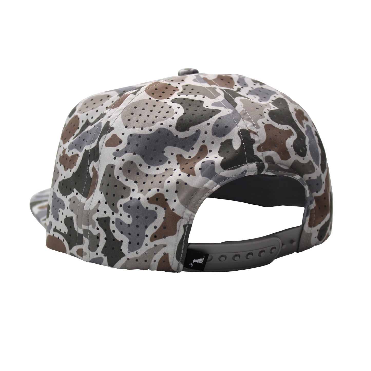 Perforated Low Profile Rope Hat - Leather Patch - Localflage