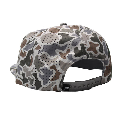 Perforated Low Profile Rope Hat - Leather Patch - Localflage