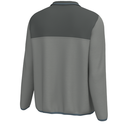 Quarter Snap Pullover - Navy / Light Blue