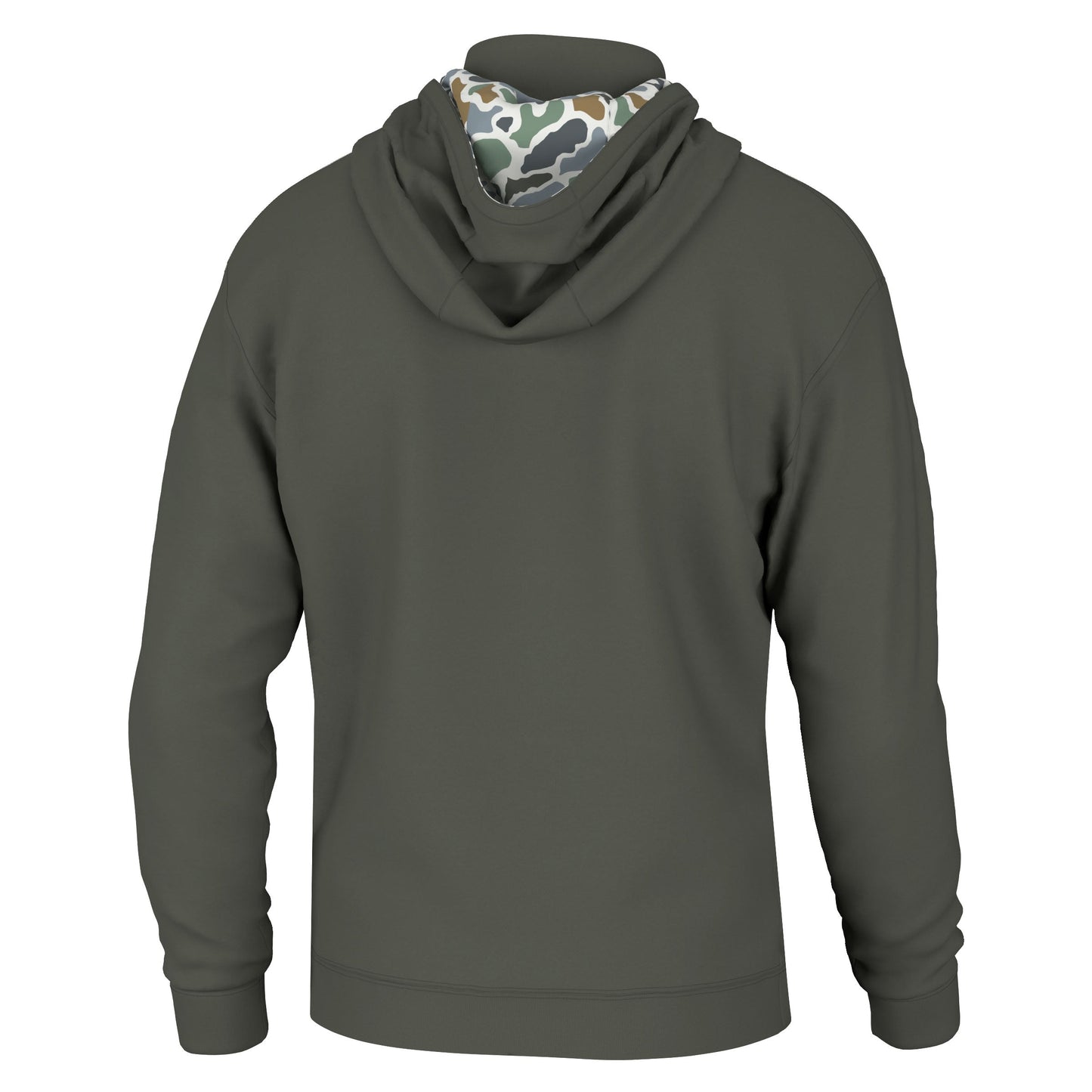 Quarter Zip Hoodie - Olive