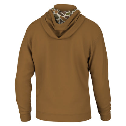 Quarter Zip Hoodie - Rust