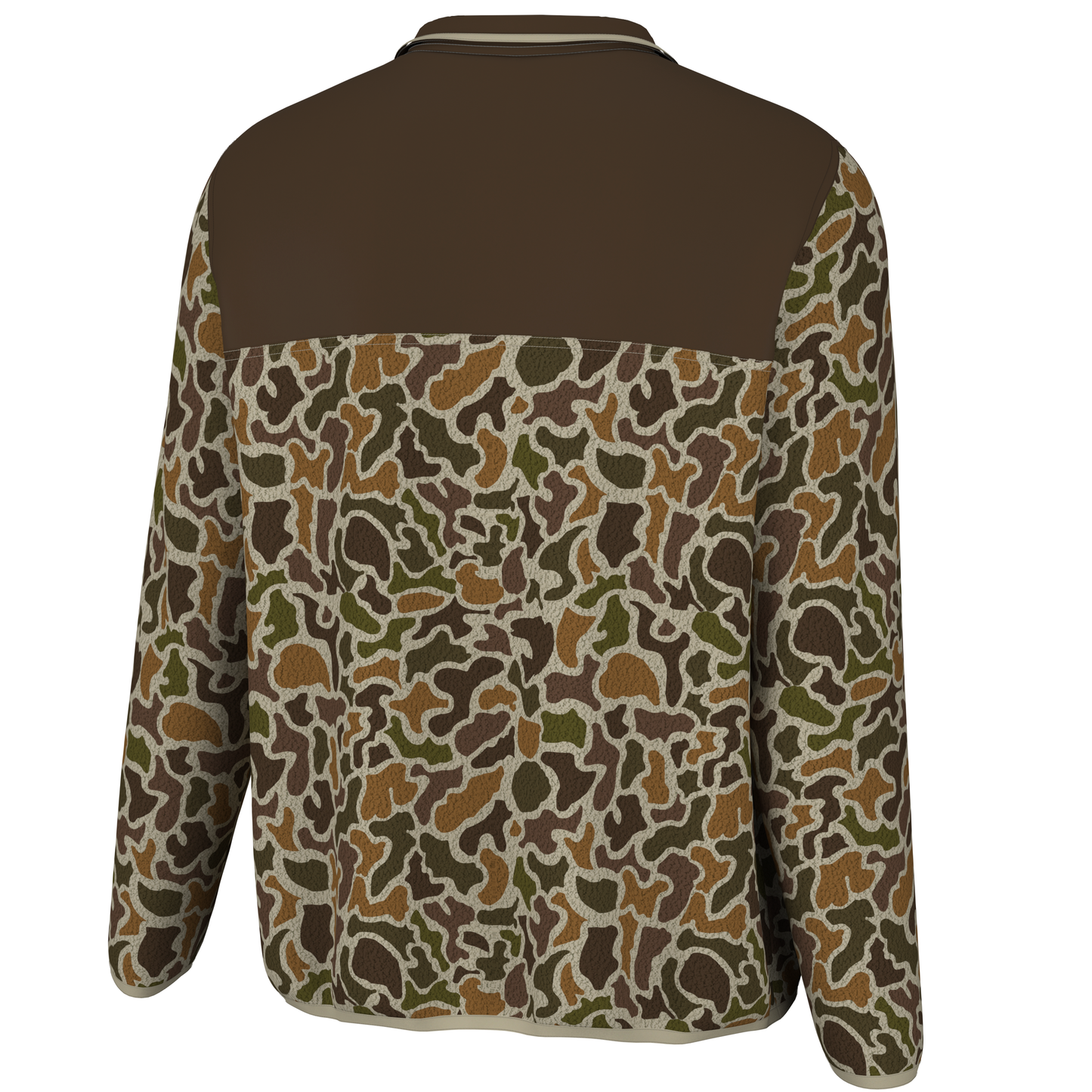 Quarter Snap Pullover - Gray / Light Gray