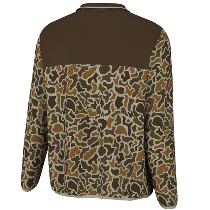 Quarter Snap Pullover - Gray / Light Gray