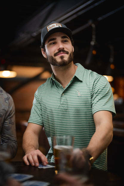 Edisto Polo - Olive/Sage