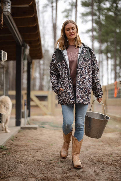 Rain Jacket - Mossy Oak®  Bottomland
