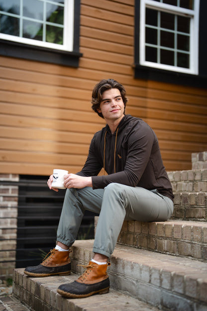 Hemlock Hoodie - Rust