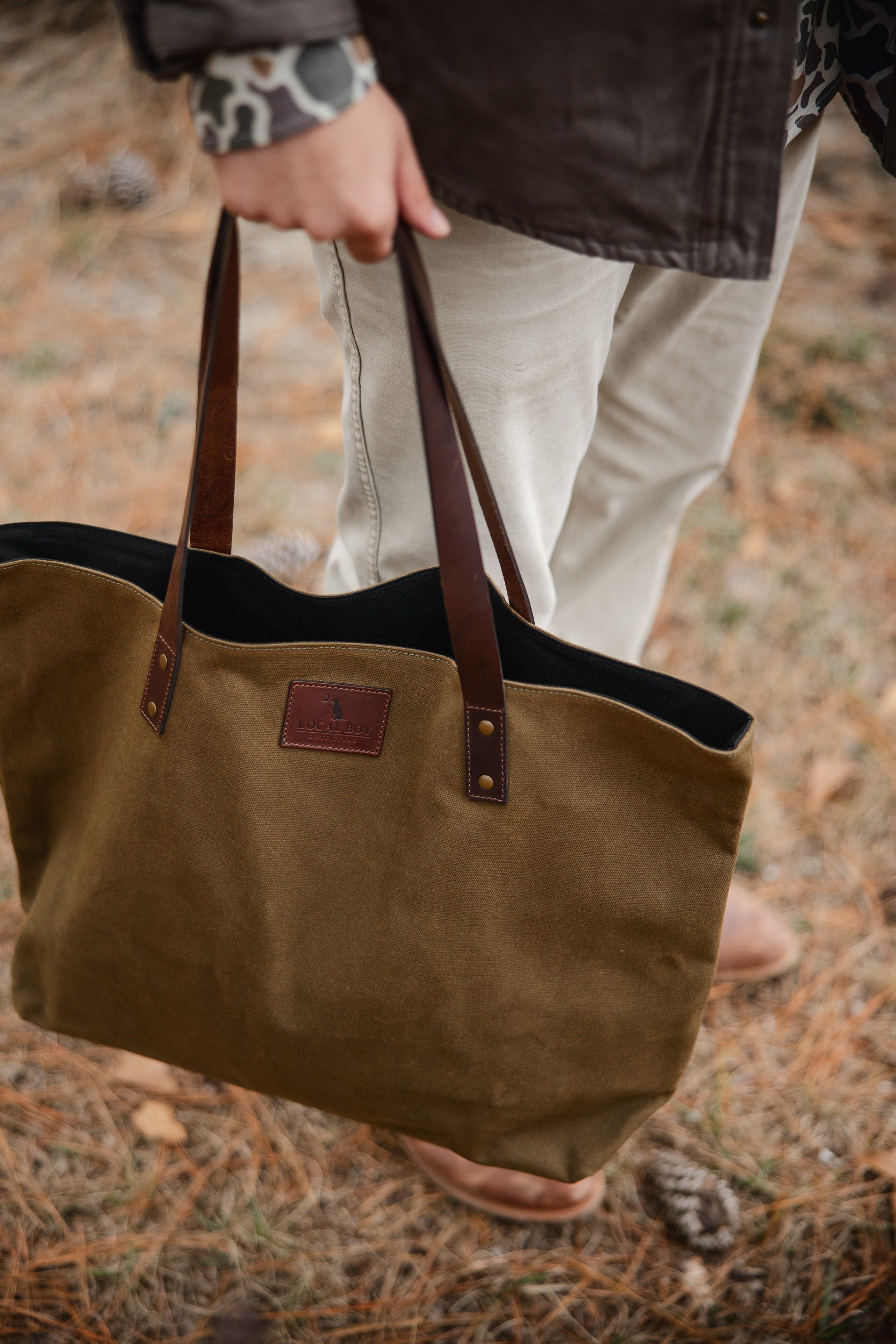 Tote Bag - Leather – Local Boy Outfitters