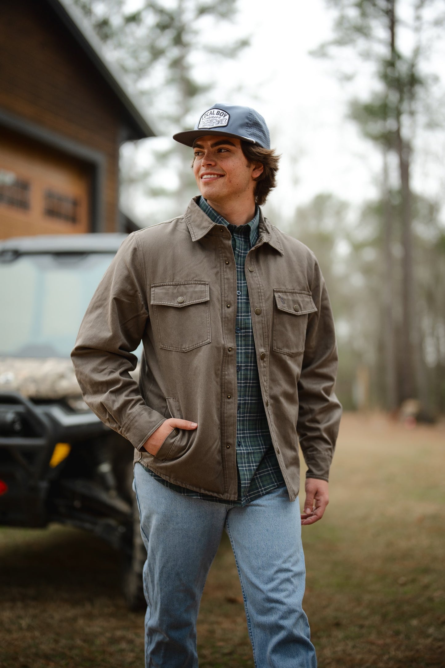 Sportsman's Shacket - Mud Dog & Moon
