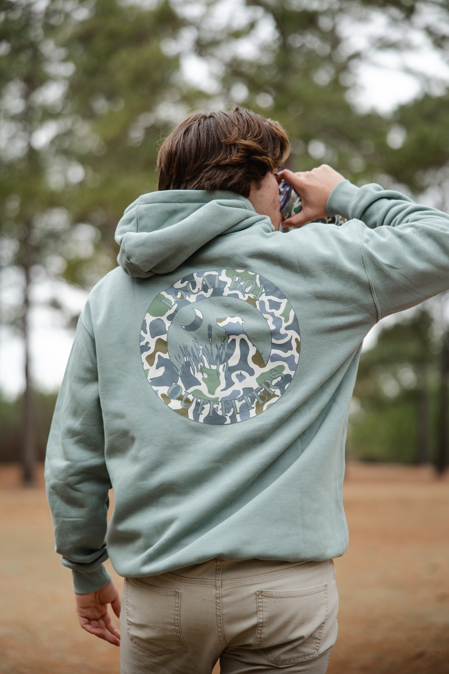 Brushwood Hoodie - Original Localflage Bluff