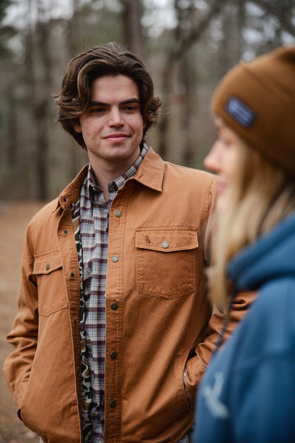Sportsman's Shacket - Dark Brown