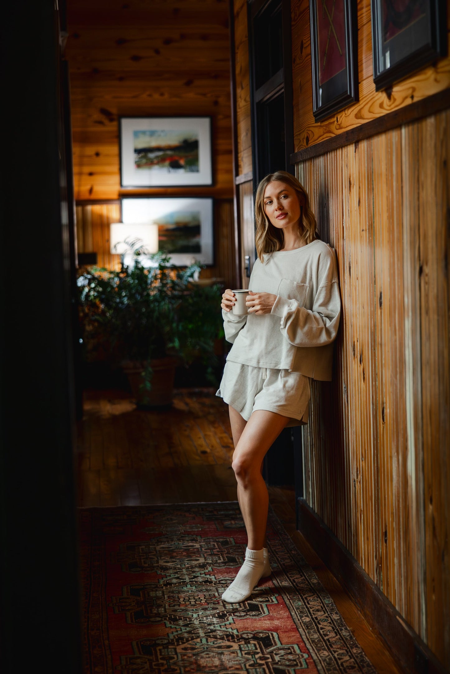Local Girl Revive Crewneck - Light Sand