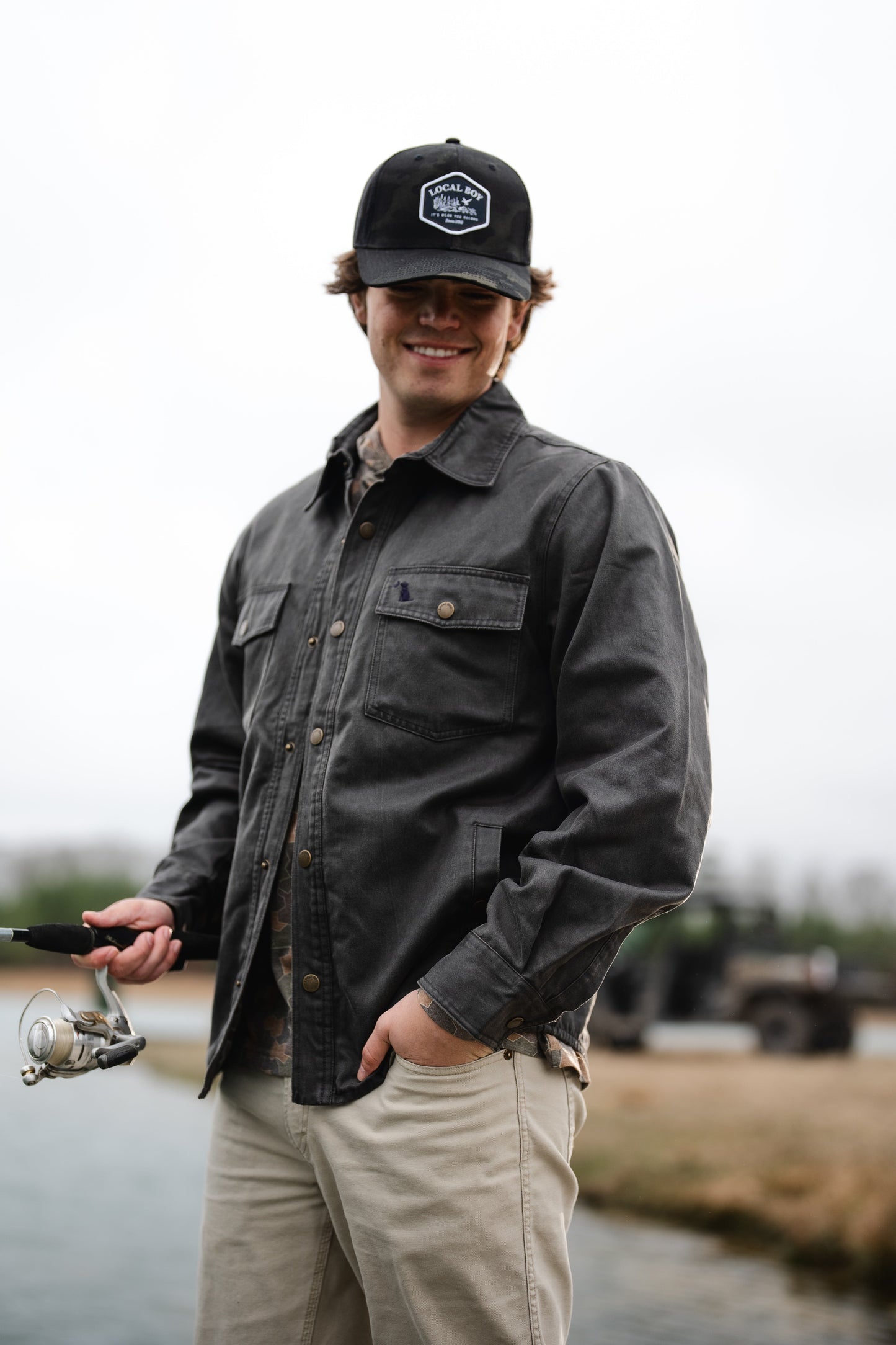 Sportsman's Shacket - Rustic Oak