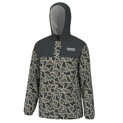 Rain Jacket - Dark Slate Dog & Moon