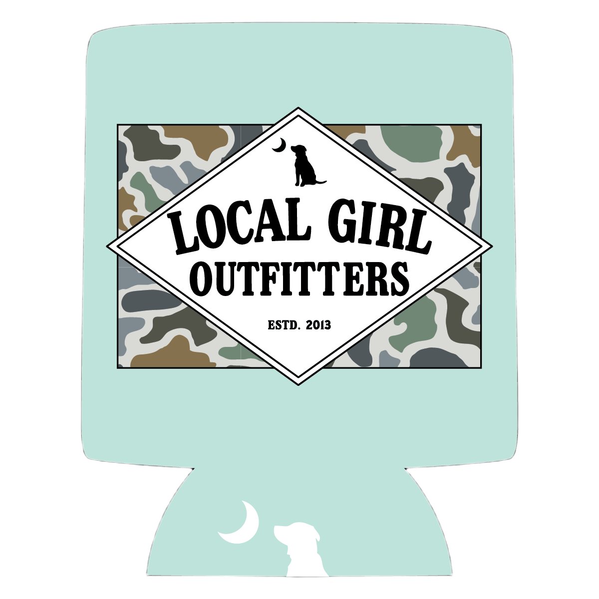 LG Founder's Flag LCF Bluff Koozie