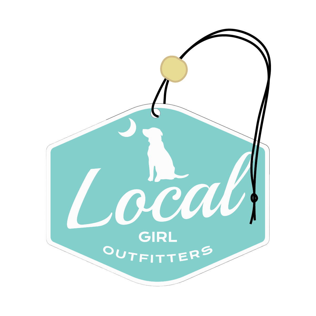 LG Badge Air Freshener