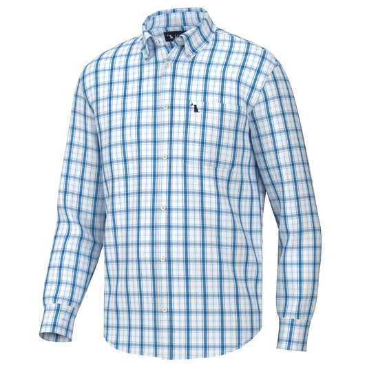 Hutto Dress Shirt - Navy/Dark Blue/Light Blue
