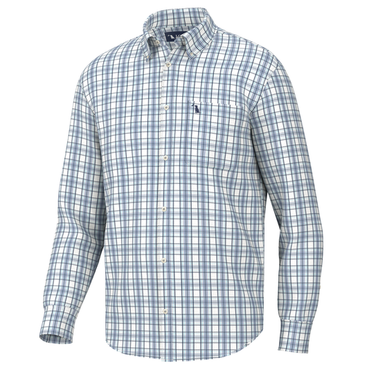 Evans Dress Shirt - Slate/Purple/Blue