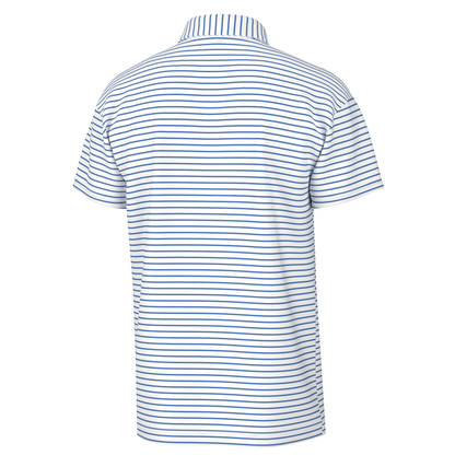 Edisto Polo - Plum/White