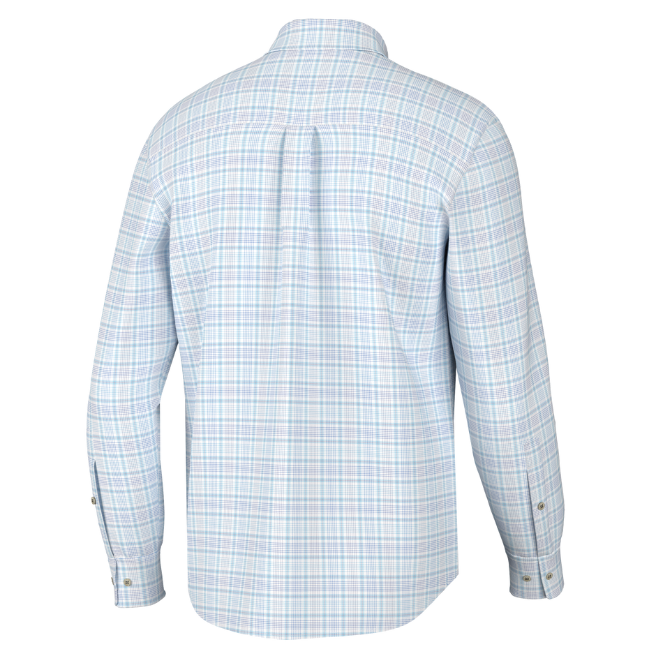Regular Fit Button-Up Shirt in an Eye-Catching Stamp Print